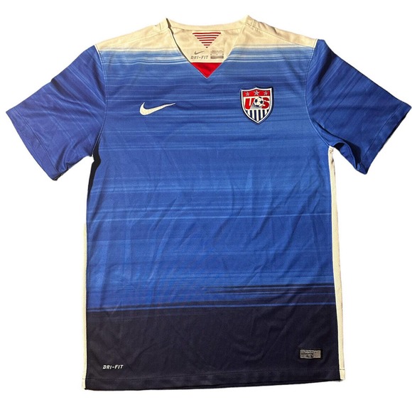USMNT Soccer 2015 Nike Dri-Fit Jersey Mens Med US National Team USA World Cup - Picture 1 of 6